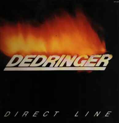 Dedringer Direct Line = ダイレクト・ライン INSERT JAPAN NEAR MINT Dindisc Vinyl LP