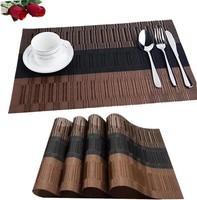 6Er Set Platzsets 30X45Cm Pvc Tischmatten Rutschfest HitzebestäNdig