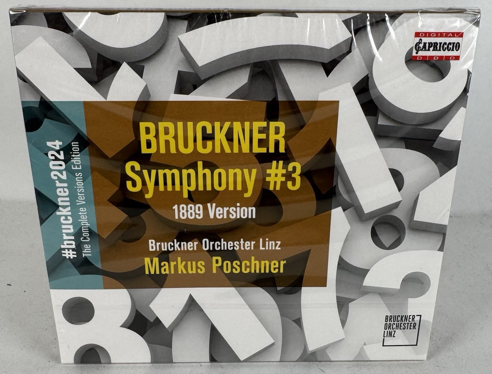 Anton Bruckner Orch Linz/Markus Poschner - Symphony 3 - New & Sealed CD