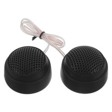 1 Pair Car Audio Dome Tweeter Small Car Speakers, Piezoelectric Transducer for