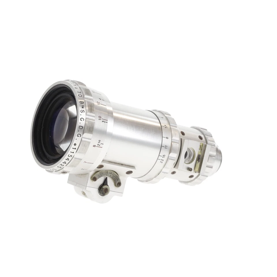 SOM Berthiot Paris 17.5-70mm F/2.4 Pan-Cinor Zoom Lens (Series 8) with Caps - Image 3 of 4