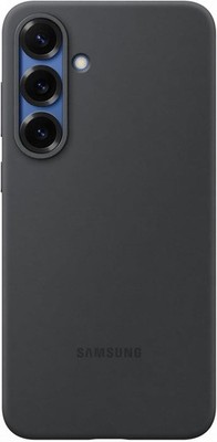 Original / Offizielle Samsung Galaxy S25+ Plus Silikon Hülle / Cover - Schwarz - Neu