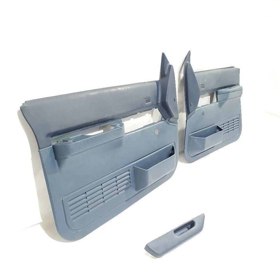 GMC C1500 OBS 1988 OEM par de paneles de moldura de puerta interiores manuales  Foto 2 de 4