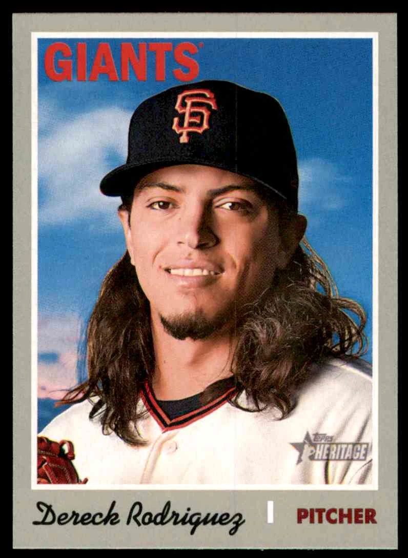 Dereck Rodriguez trading card