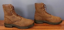 Mens ARIAT Workhog 8" Waterproof Composite Toe Leather Work Boot 13 D