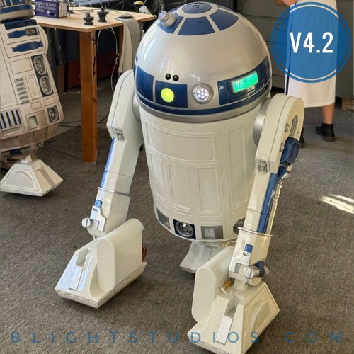 New V4.2! R2-D2 –RemoteControlled Life Size Star Wars Compatible ...