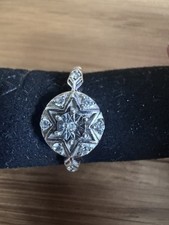 Diamond Carrie Elizabeth Vintage Star Compass Ring