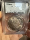 1884-O MS62 Bright Surfaces PCGS New Orleans Mint Morgan Silver Dollar