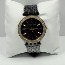 Michael Kors Darci MK3322 Crystal Black Dial Black Stainless Steel Women  s Watch