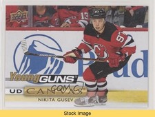 2019-20 Upper Deck UD Canvas Young Guns Nikita Gusev #C95 READ 08go
