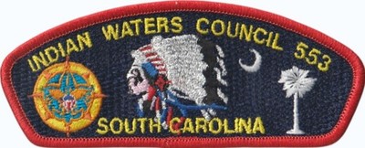 Indian Nations Council OK CSP Red Bdr (AR6513)