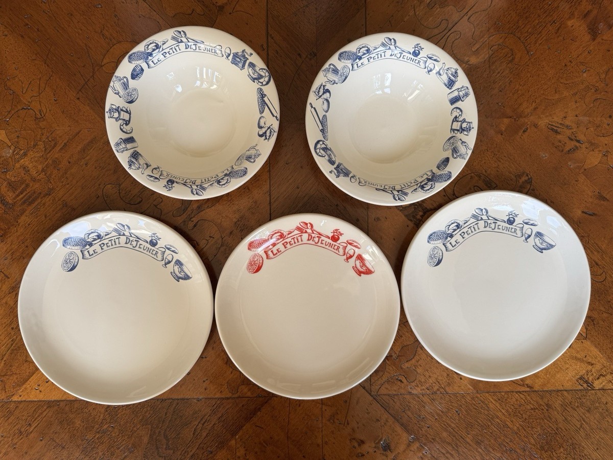 LE COMPTOIR DE FAMILLE PRIM 'STYLE FRANCE- Plates & Bowls Set of 5