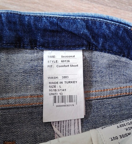 Damen-Hotpans * LTB * Gr. L * Jeans-Shorts * destroyed denim - Bild 6 von 7
