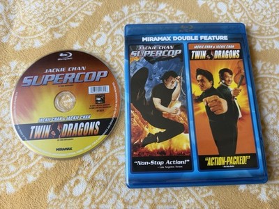 Supercop/Twin Dragons (Blu-ray Disc, 2011) Jackie Chan   Like New Condition!