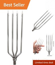 Robust Aluminum Fishing Harpoon with 8mm Screw for Landing All Aquatic Species