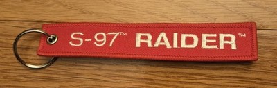 Sikorsky Raider x S-97 Keychain Remove Before Flight  Tag Streamer
