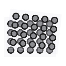 40Pcs 12 mm High Reflective 3D Scanner Marker Dots Positioning Point
