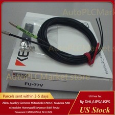 1PC New Keyence FU-77V Fiber Optic Sensor FU7...