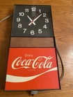 Coca-Cola Vintage Electric Wall Clock