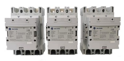 AB Allen-Bradley 100-E370 Direct On Line Contactor Series B Lot of 3 Working