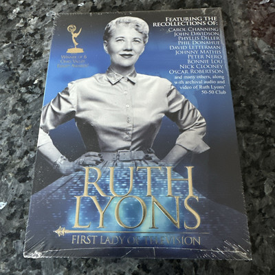 New Ruth Lyons - First Lady of Television (2-Disc Set, DVD/CD, 2011) Rare/OOP!