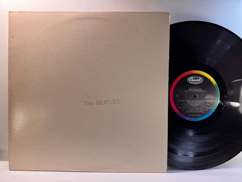 Pop Rock 2LP THE BEATLES the White Album Capitol Rainbow lbls 1983 EX-NEAR MINT!
