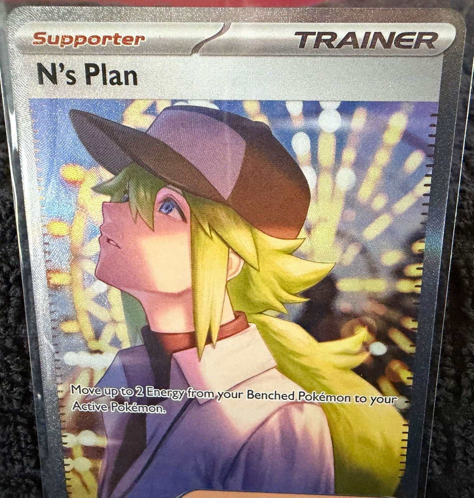 N’s Plan 170/086 Sv: Black Bolt Special Illustration Rare Holo (English)