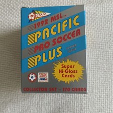 1992 Pacific Plus MSL Pro Major League Soccer Set (170 Cards) - Complete