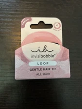 Invisibobble LOOP Gentle Hair Tie 3pc ALL HAIR - NEW
