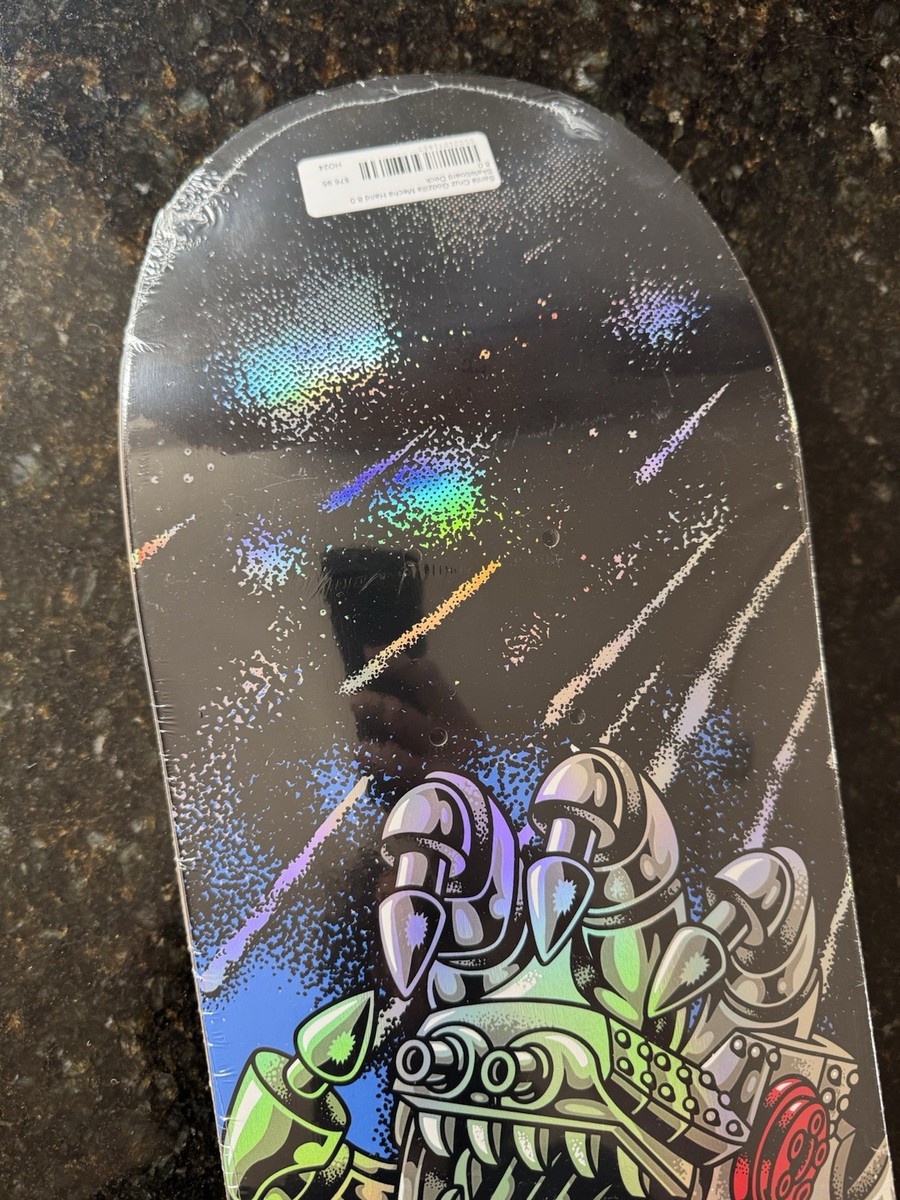 Santa Cruz Skateboard: Godzilla Mecha Hand 8” x 31.6” NEW | eBay