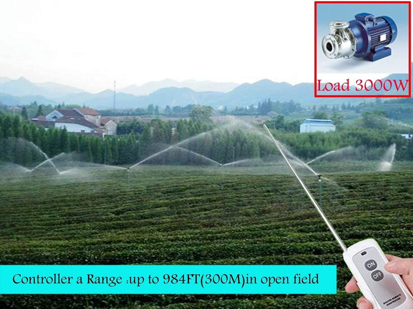 Remote Control Switch 12V,DC 12V/24V/48V/72V/40A Relay, Wireless RF Switch with 