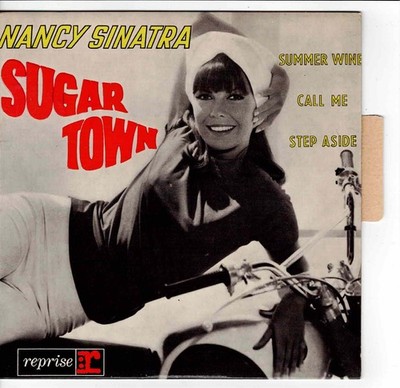 Nancy Sinatra Sugar Town mit Sugar Lasche Gr. 7' EP 45 Runden