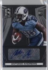 2014 Panini Spectra Rookie Auto 13/149 Antonio Andrews #288 Auto 0v1