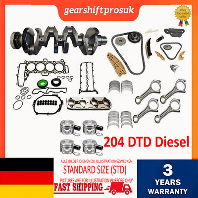 Für Land Rover Jaguar 204DTA 204DTD AJ200 2,0 T 2014-23 Motor Rebuild Kit Timing