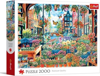 Trefl  Blumenladen in Amsterdam Puzzle  2000 Teile 