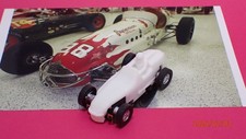 HO Slot Car Body - 1952 Indy Car-HQ 3D Printed - JAG ST-8 Tjet Slim Line