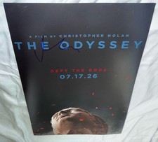 Matt Damon Signed 12x18 Photo The Odyssey Odysseus