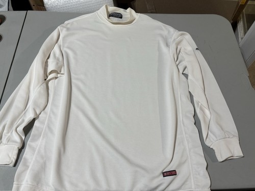 Mizuno, Mizuno Performance Wear Shirt Breathe Thermo Sz XL Mock Neck Base Layer White