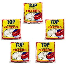 TOP Premium King Size Filter Tips - 18mm -5 Bags