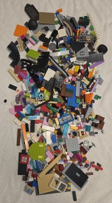 2 Lbs LEGO Bulk Lot   Random Bricks Plates Parts Mixed Pieces for Building Block