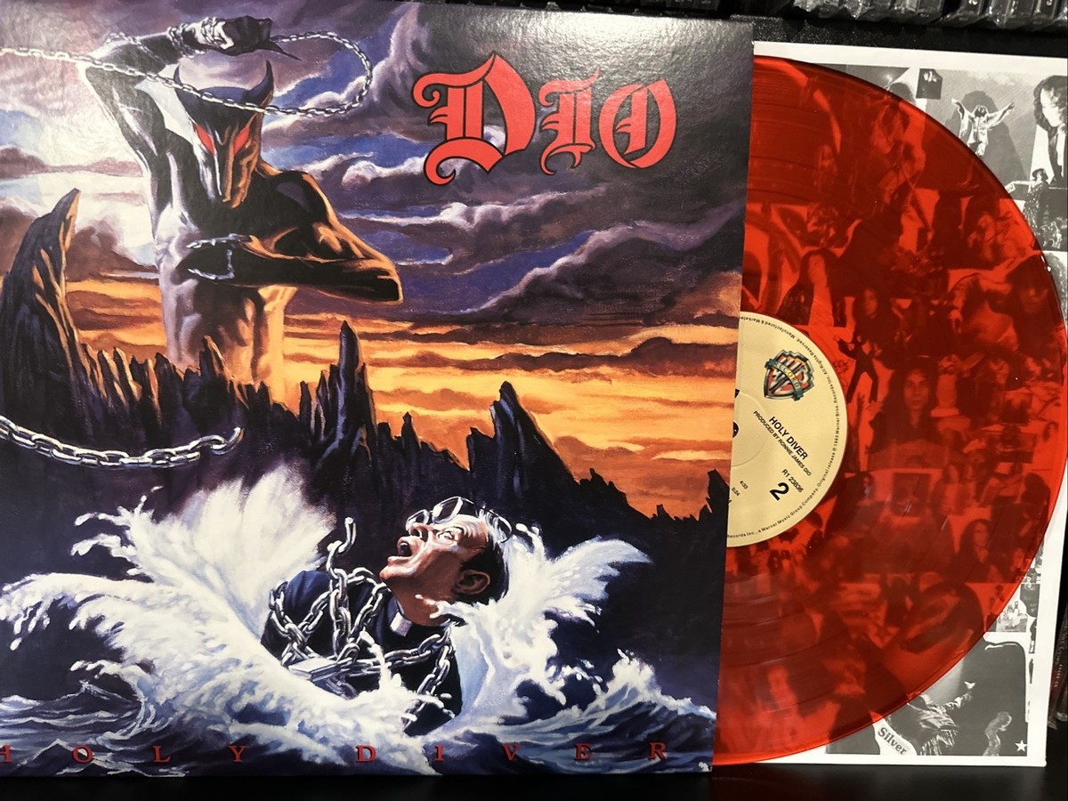Dio - Holy Diver LP 2018 Warner Bros – R1 23836 [RED VINYL] NM/NM