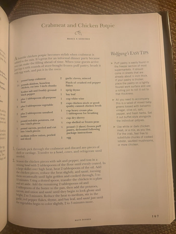 Wolfgang Puck "Make It Easy" Cook Book (Great Condition) Foto 3 de 4