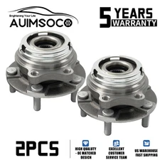 For 2007-2013 Nissan Altima 2.5L Front Driver + Passenger Side Wheel Bearing Hub