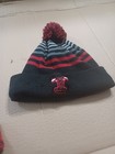 New Era Chicago Bulls Beanie Hat OSFM Red Black Hardwood Classics Stretch Pom — photo 1