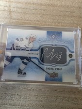 2015/16 UPPER DECK ICE ONDREJ PALAT SIGNATURE SWATCHES  AUTO/JERSEY CARD #SS-OP