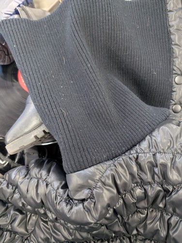 Ecko Red Women's Medium Black Full Zip Winter Puffer Jacket - Picture 8 of 8