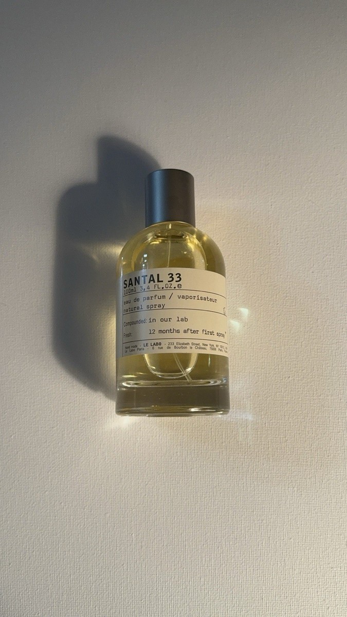 Le Labo Santal 33 Eau de Parfum Spray, Unisex, 3.4 oz (100ml) with
