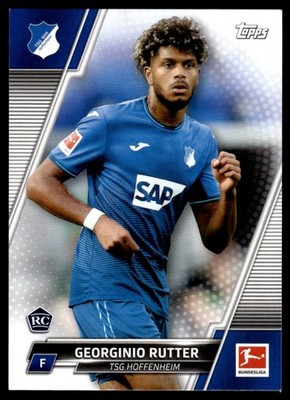 2021 OPPS BUNDESLIGA SOCCER CARD GEORGINIO RUTTER #96 RC TSG HOFFENHEIM 8123