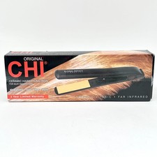 Chi 1" Ceramic Flat Iron Hair Straightener Curler Styler GF-1001