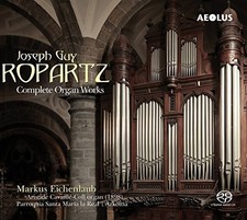 Joseph Guy Ropartz Joseph Guy Ropartz: Complete Organ Works CD  UK IMPORT 